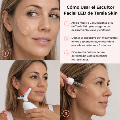 Escultor facial LED 7 en 1 | TersiaSkin