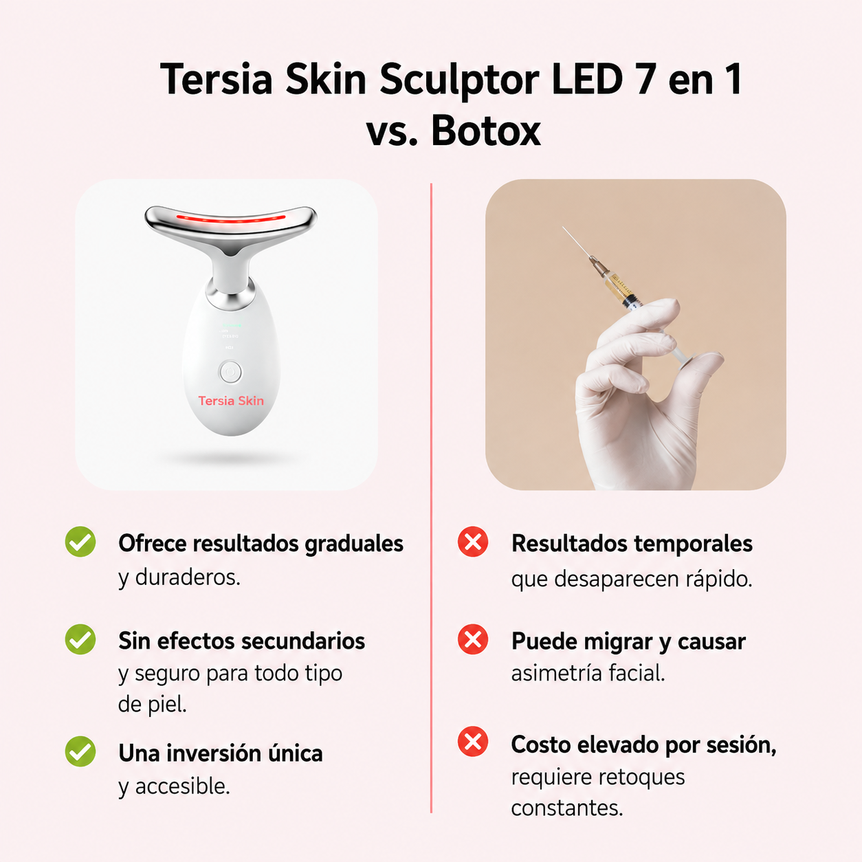 Escultor facial LED 7 en 1 | TersiaSkin